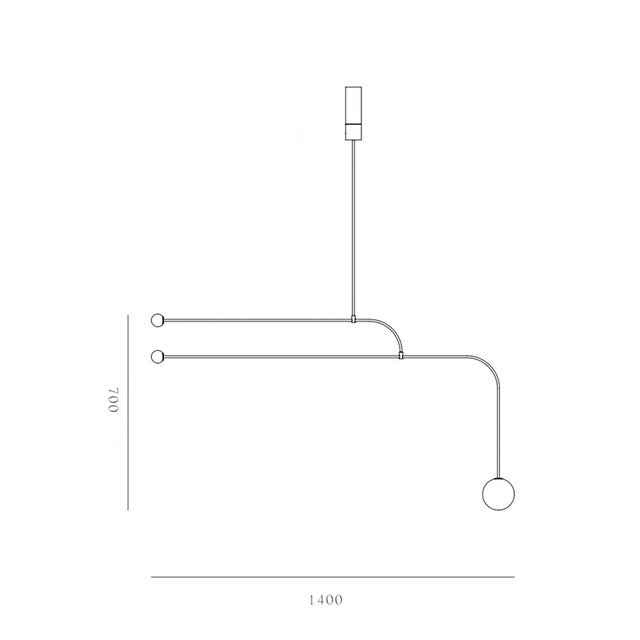 Simple Geometric Iron Light
