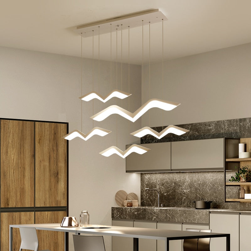Seagull LED Lights in white