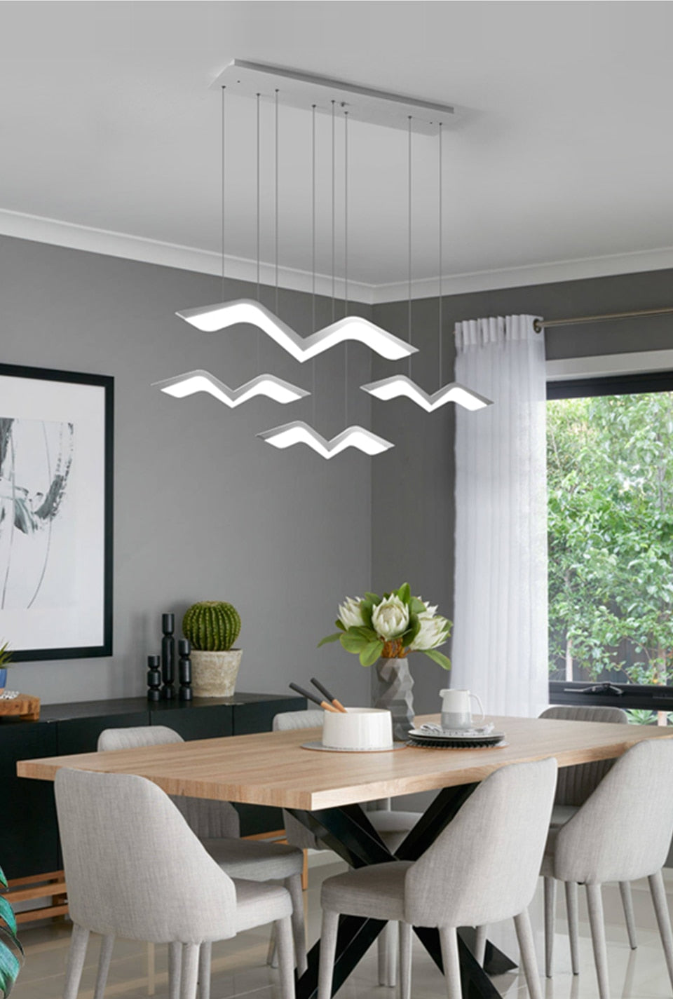 Seagull LED Lights in white