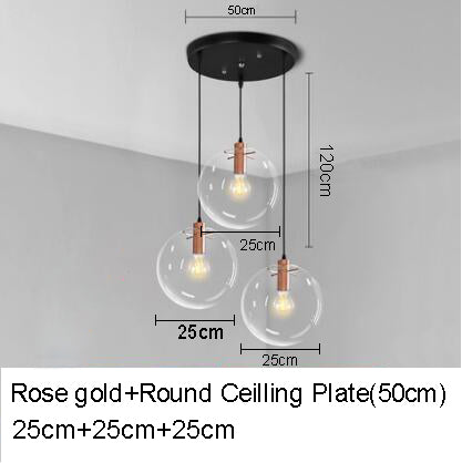 Crystal Ball Pendant Light