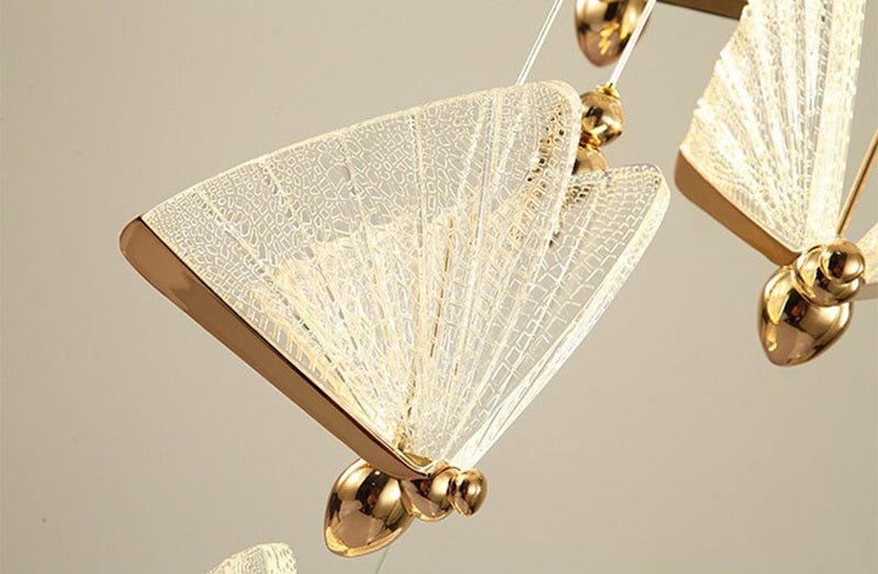 Butterfly Led Pendant Light