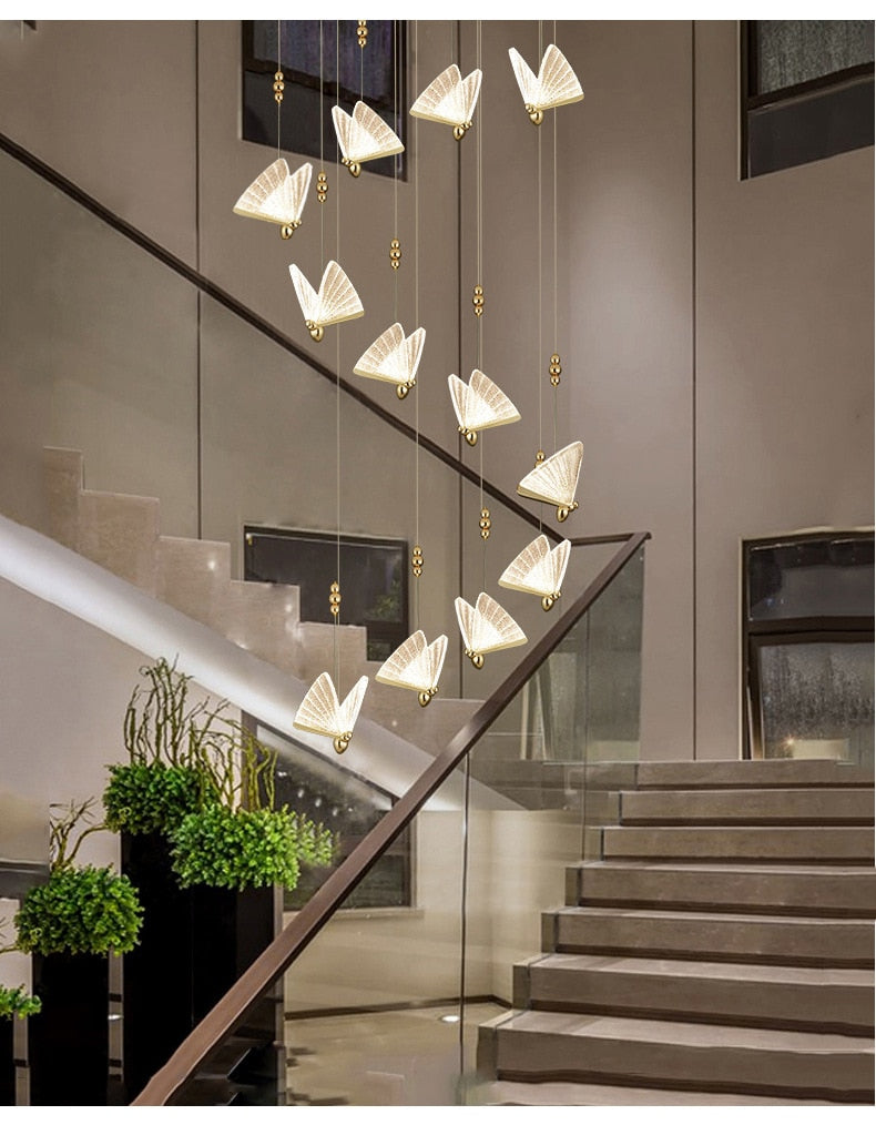 Butterfly Led Pendant Light