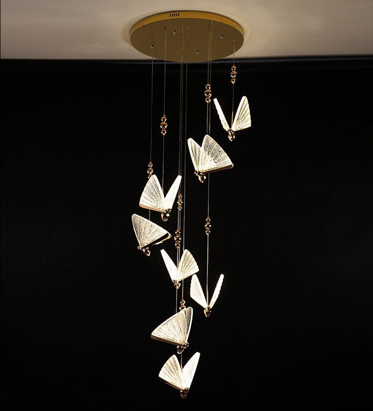 Butterfly Led Pendant Light