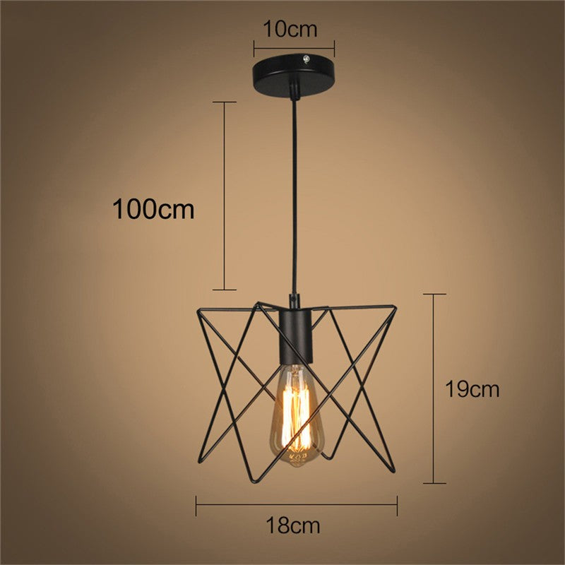 Lindsay Retro Wire lamp