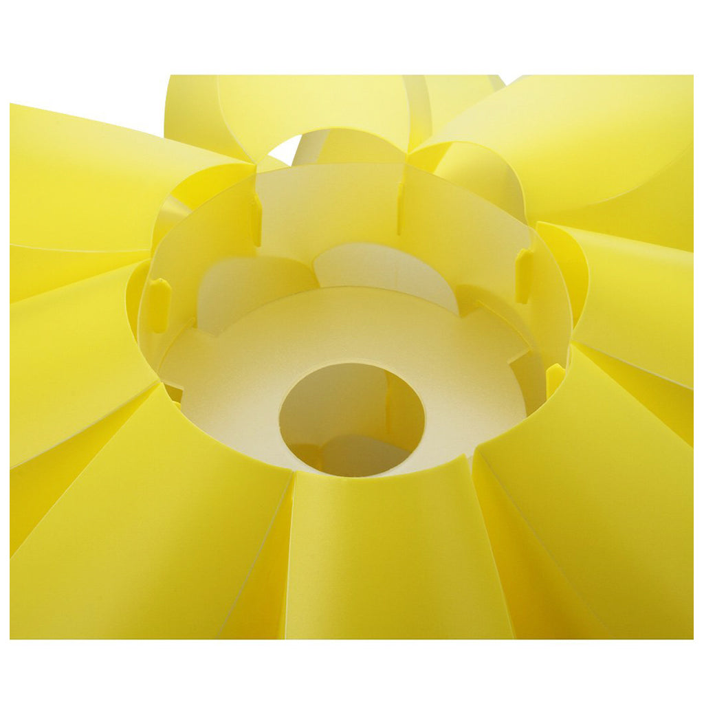 Yellow Lotus Flower hanging lamp shade 52 CM