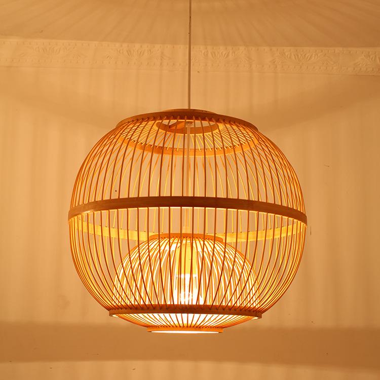 spherical bamboo cage