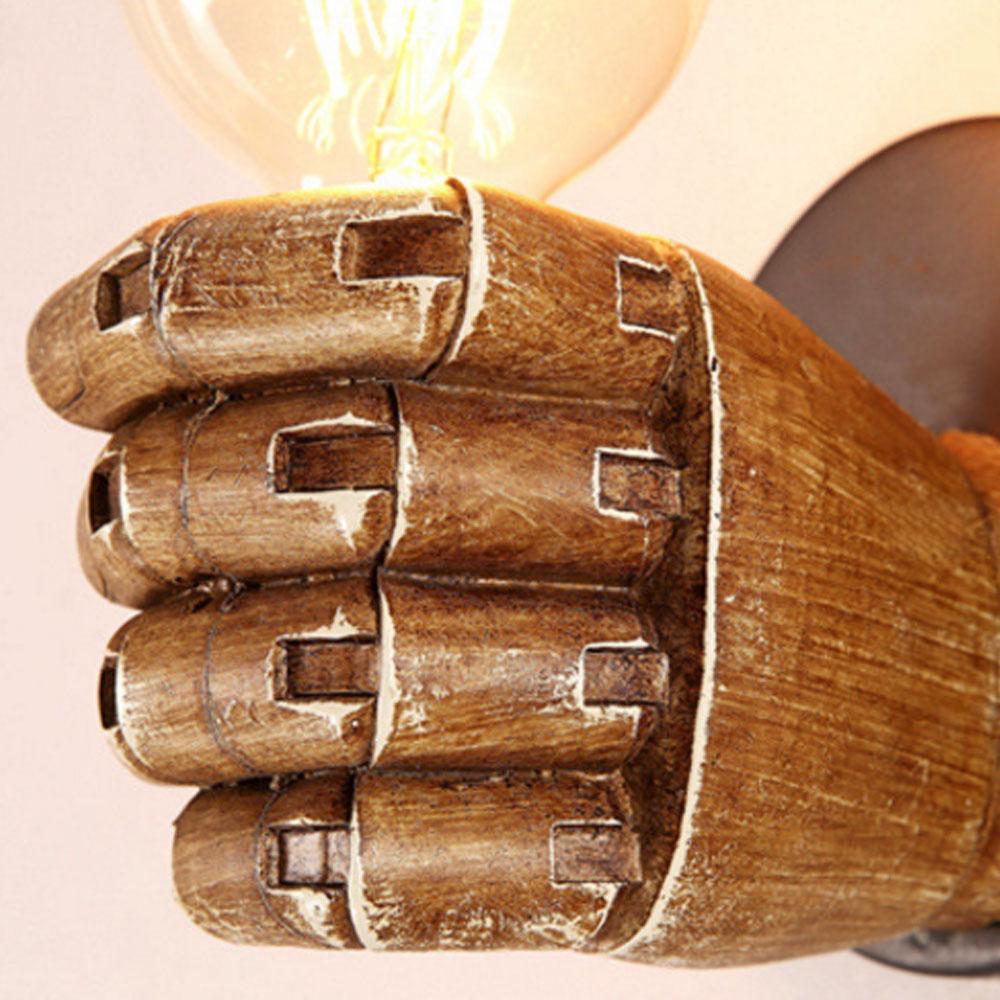 Hand wall lamp