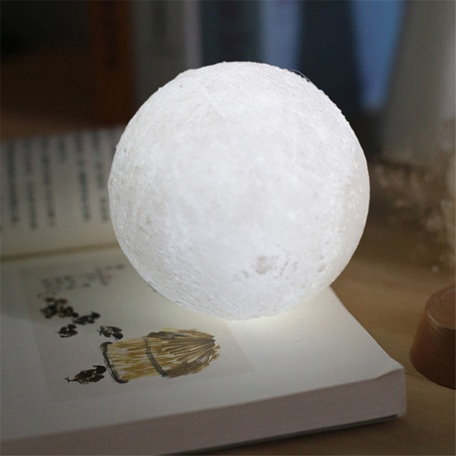 Remote control 3D moon light - 7 colours