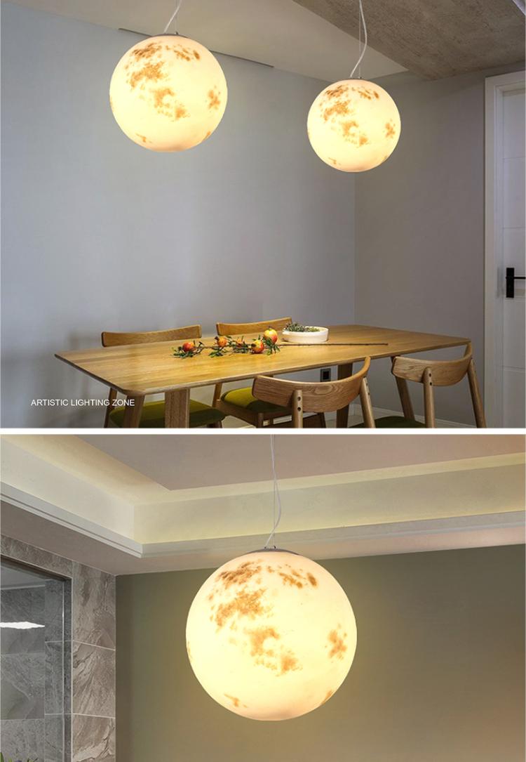 Moon pendant light 20 CM