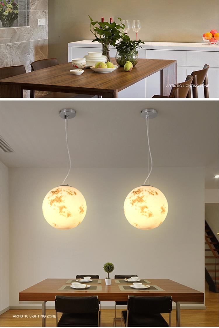 Moon pendant light 20 CM