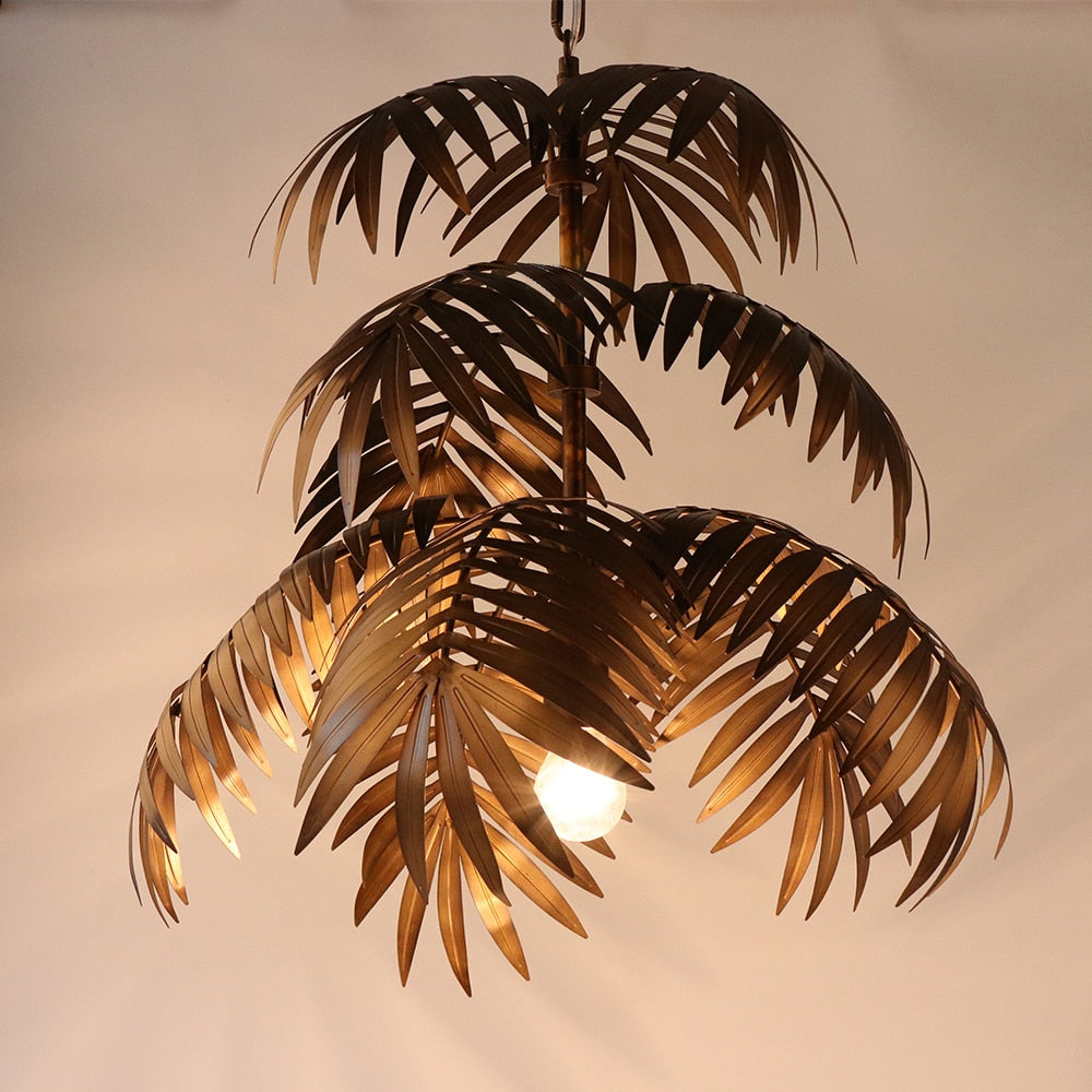 Tropical Leaves pendant light