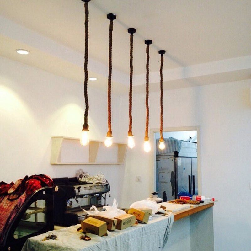 Vintage Rope Lamp